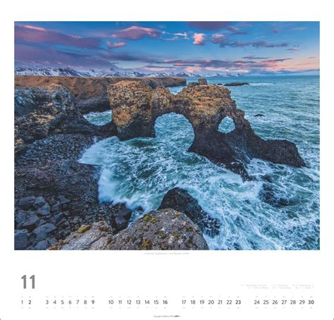 Kalender Island Kalender 2025 Online Kaufen