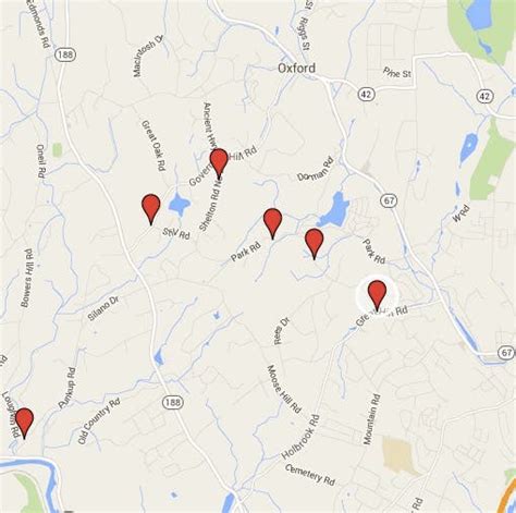 Sex Offender Map Oxford Homes To Be Aware Of This Halloween Oxford Ct Patch