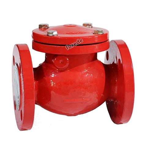 Forede Dn Ductile Iron Swing Check Valve Backflow Preventer Check