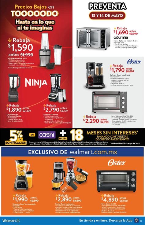 Folleto Walmart Preventa Hot Sale Al 14 De Mayo 2024