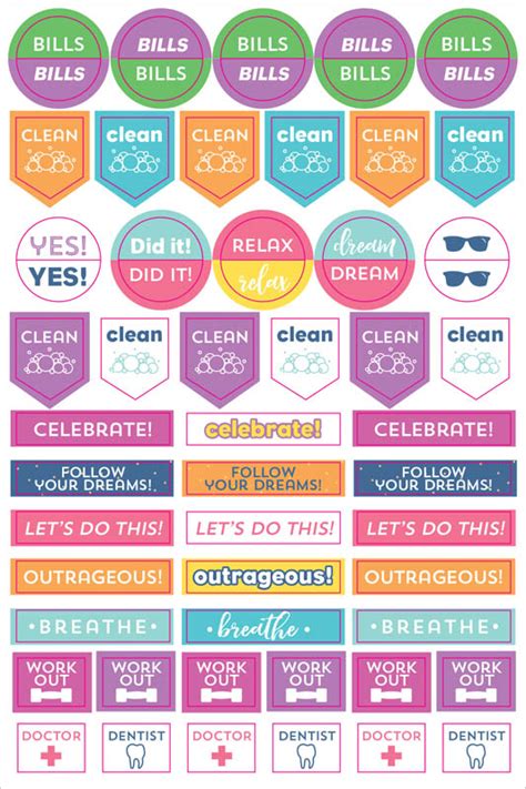 Weekly Planner Stickers | Peter Pauper Press | 9781441324092