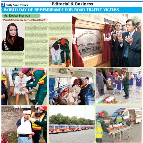 Daily Soon Times on Twitter: "World Day Of Remembrance For Road Traffic