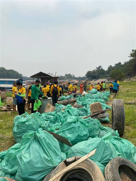 Mutir O De Limpeza Na Virada Sustent Vel Manaus Coleta Toneladas De