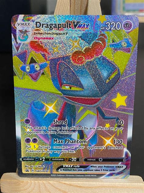 Mavin Pokémon TCG Dragapult VMAX Rebel Clash SWSH097 Holo Promo