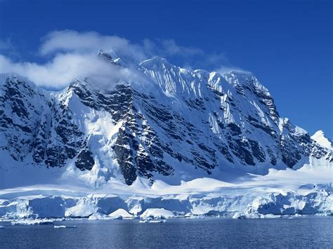 Wallpaper Mountains Stones Snow Winter Clouds Cold Arctic Alps