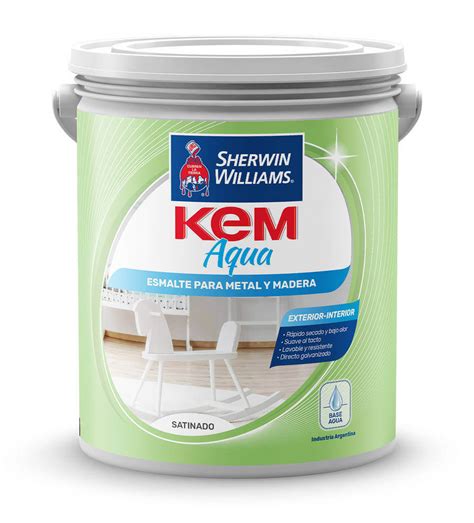 Kem Aqua Satinado Sherwin Williams Argentina