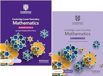 Combo Of Cambridge Lower Secondary Mathematics Learner S Book 8 Lower