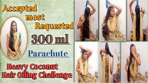 300ml Heavy Parachute Coconut Hair Oiling Challenge Accepted Most Requested Hair Oiling