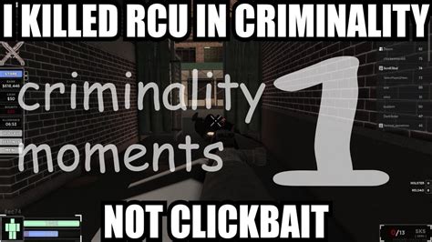 Criminality Moments 1 Roblox YouTube