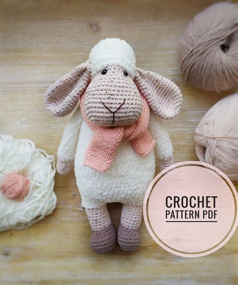 Crochet Sheep Pattern Pdf Amigurumi Pattern Sheep Pattern Etsy