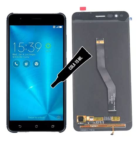 Tela Display Compatível C Asus Zenfone 3 Zoom Ze553kl Cola Frete Grátis