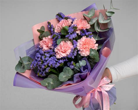 Букет цветов Сиреневый закат - купить по цене 3210 ₽ с доставкой, Санкт ...