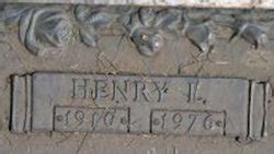 Henry Lee Akers 1910 1976 Mémorial Find a Grave