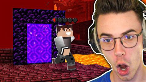 Wchodz Do Netheru W Minecraft Hardcore Youtube