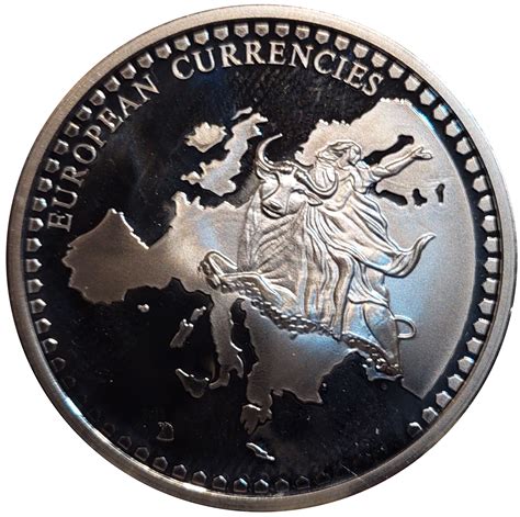 Medal European Currencies Germany R Publique F D Rale D Allemagne