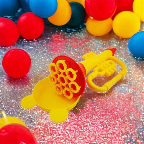 bubble blower trumpet effortless streams  bubbly fun sensory stand