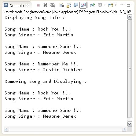 implement iterator design pattern  java learn java