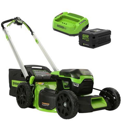 GreenWorks Pro GD60LM51SPK4 4-in-1 60V Variable Speed Self-Propelled ...