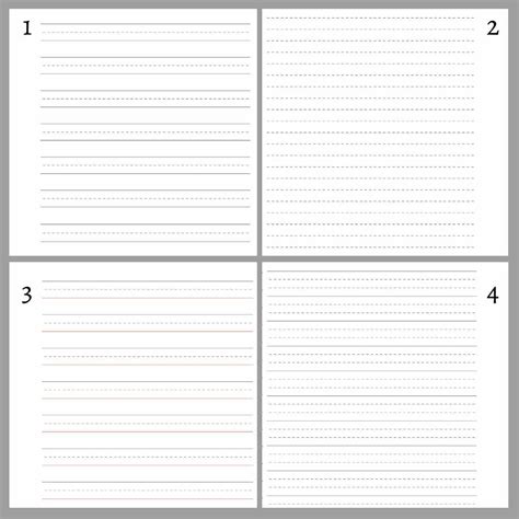 Free Printable Lined Paper With Dotted Lines Download Free Printable