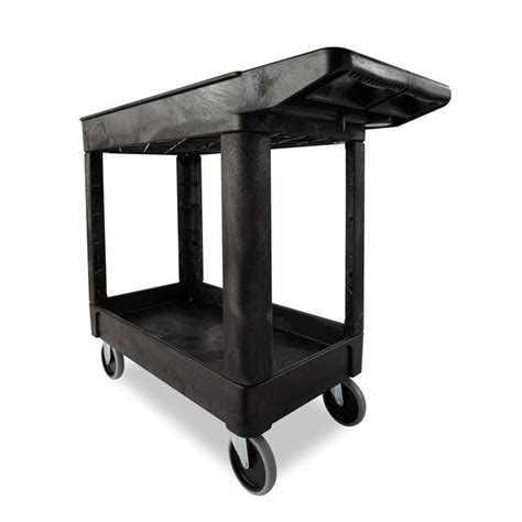 Carro De Servicio Chico Con Mango Plano Rubbermaid Commercial Products