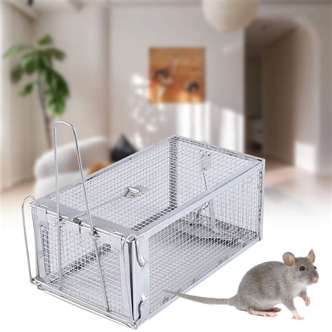 Clearance Sale! Lssam Mouse Traps Mouse Traps Indoor For Home Trap Cage