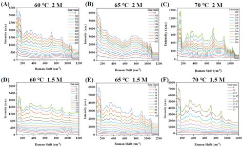 Time Resolved In Situ Raman Spectra Of Crystal Formation From The M