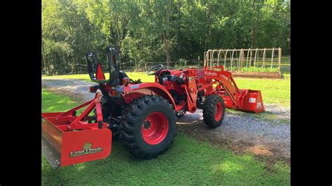 Kubota L2501 Tractor Review Features And Operation Part 1 Youtube