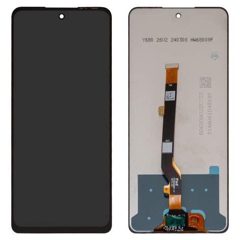 Lcd Compatible With Infinix Hot X Hot Pro X Black Without Frame High Copy