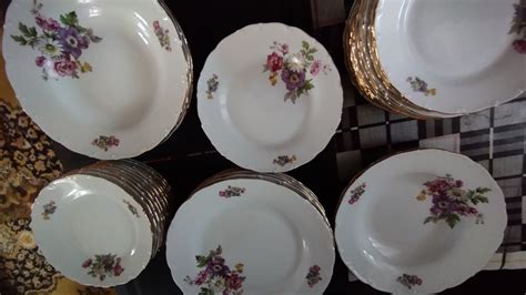 Столовые тарелки, богемский фарфор, Чехословакия: 150 грн. - Посуд ...