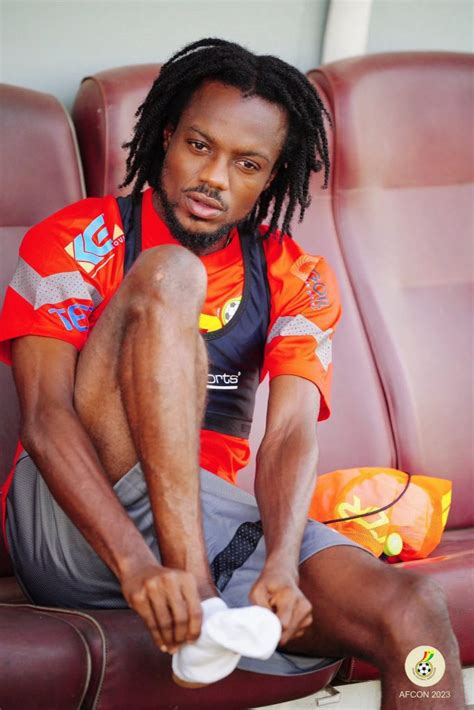 AFCON 2023 Asante Kotoko Star Richmond Lamptey Trains With The Black