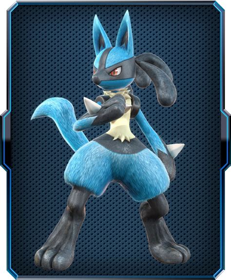 Download Lucario Lucario Pokemon Tournament Mega Form Full Size Png