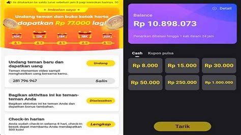 Bagaimana Dapatkan Uang 1 Juta Tiap Hari Dari Snack Video Cara