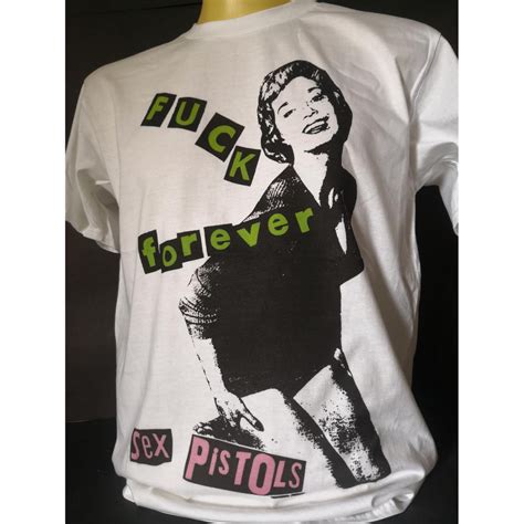 เสอวงนำเขา Sex Pistols Fuck Forever Sid Vicious Johnny Rotten The Clash Ramones Punk Rock