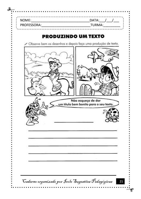 Produção De Texto Pequena