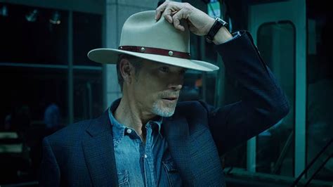 Justified City Primeval Teaser Raylan Givens And His Big Hat Are Back