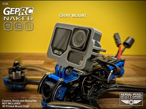 GEPRC Naked Camera Mount GP GP GP Full Size Gopro Mount Colors Available Etsy