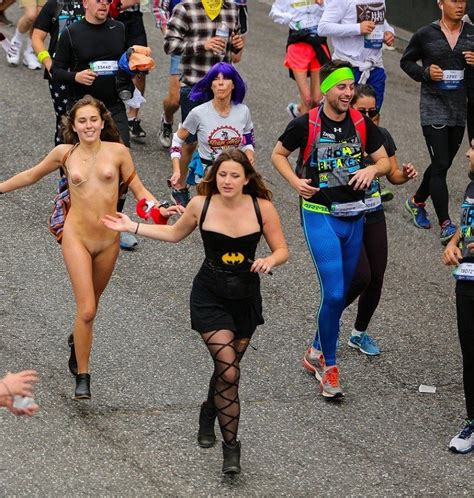 Only One Naked In Public