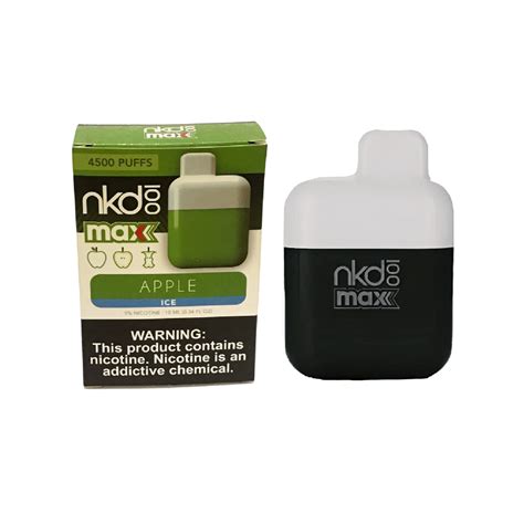 Pod Descartável Naked 100 Max 4500 Puffs SABORES Tabacaria Arahat e Presentes