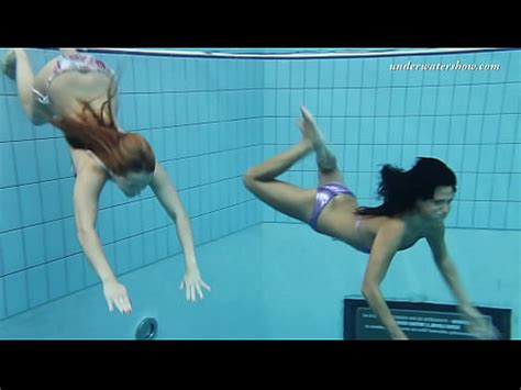 Silvie And Zhanetta Are Naked In The Pool Xvideos