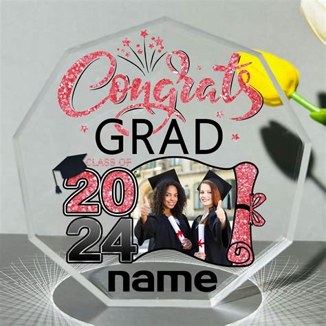 Amazon.com: Discodes Personalized Graduation Gift Decorative Class of