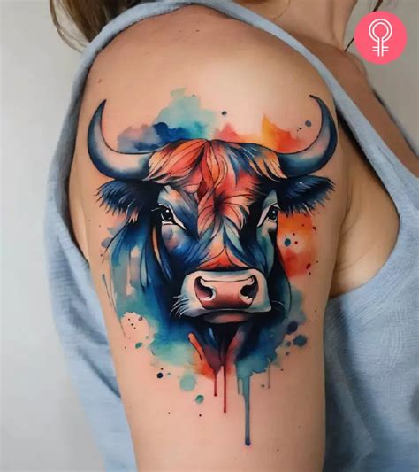 16 Different Bull Tattoo Designs And Meanings