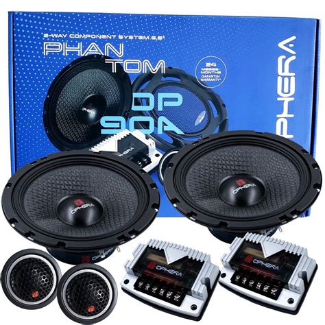 Auto Falante 6 Polegadas - Par auto falante 6 polegadas kit 2 vias ophera op90 180wrms | Shopee Brasil