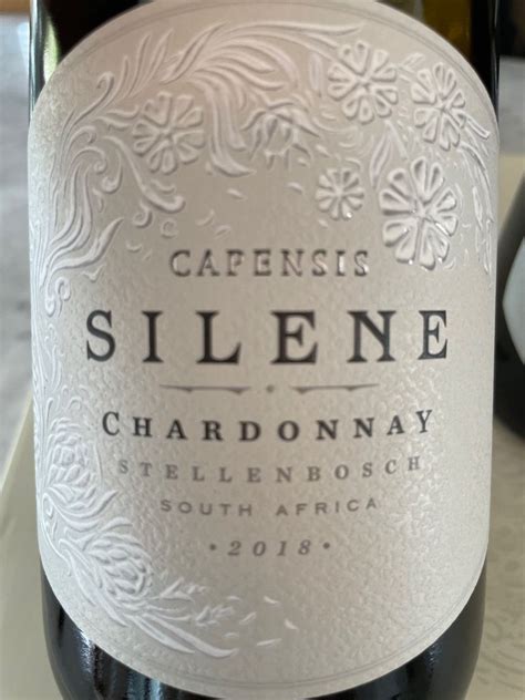 2018 Capensis Chardonnay Silène South Africa Coastal Region