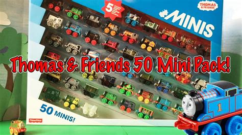 Thomas And Friends 50 Minis Pack Unboxing Youtube