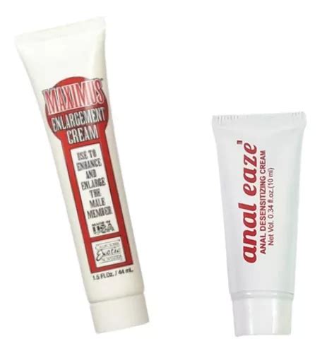 Lubricante Maximus Crema Alargadora Anestesico Anal Eaze Meses Sin Inter S