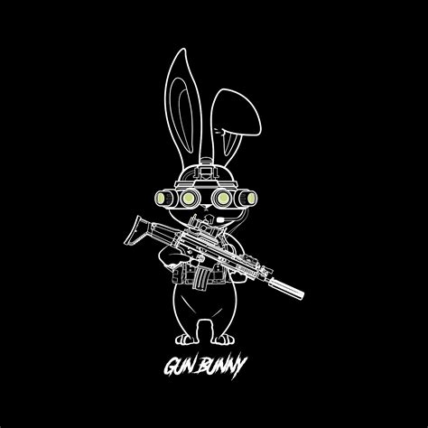 Mens Gun Bunny T Shirt Gun Rights Gear