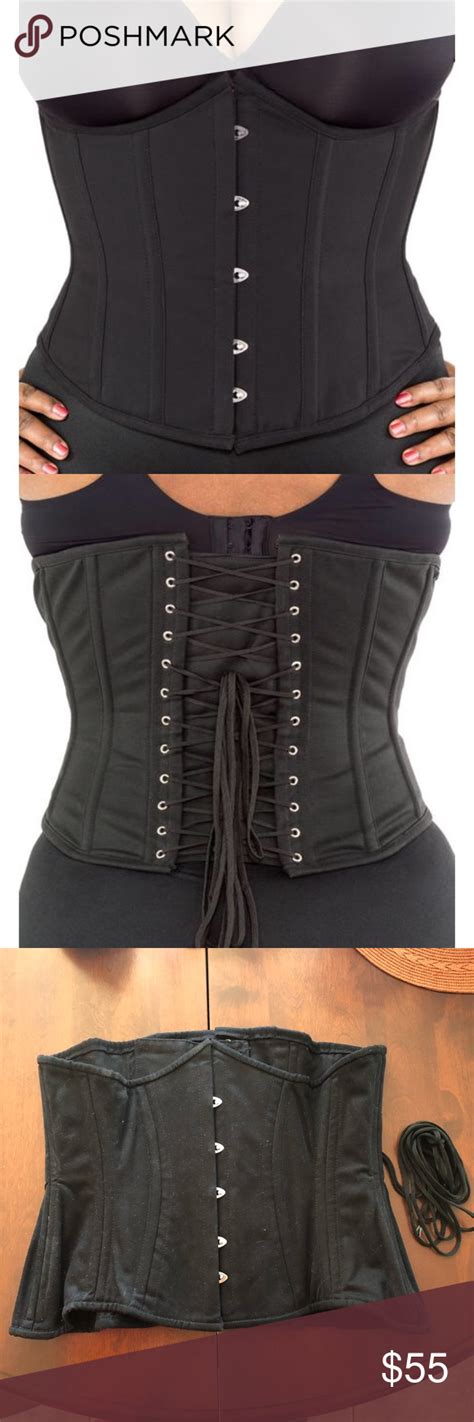 Orchard Plus Size Underbust Steel Boned Corset Steel Boned Corsets Underbust Cotton Corset