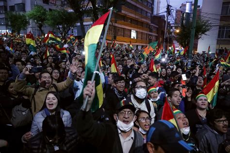 Protests, uncertainty over possible Morales win in Bolivia