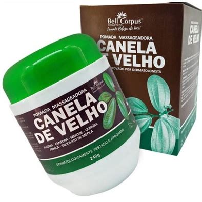 Pomada Massageadora Canela De Velho Bell Corpus 240g Shopee Brasil