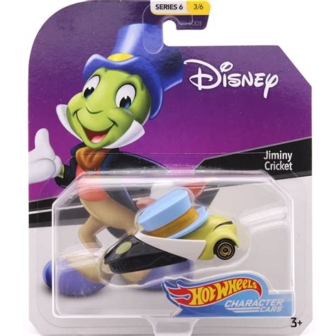 Hot Wheels Disney Character Cars Mickey Minnie Mouse Ariel Anna Elsa Captain Hook Timon Pluto